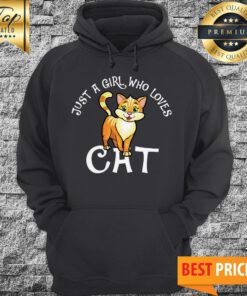 Just A Girl Who Loves Cat Hoodie