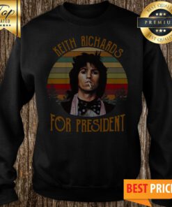 Keith Richards For President Vintage Sweatshirt
