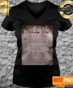 Missing You At Christmas V-neck