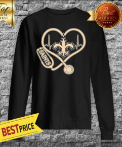 New Orleans Saints Nurse Headphone Sweatshirt