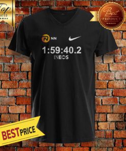 Nice INEOS Challenge Eliud Kipchoge 1-59-40-2 Nike V-neck