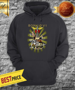 Official Bon Jovi Guitar Signature Hoodie