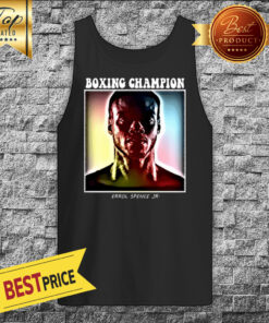 Official Boxing champion Errol Spence Jr Colorful Tank Top
