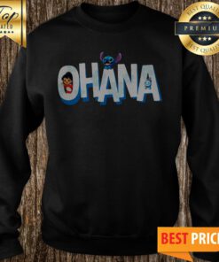 Official Disney Lilo and Stitch Ohana Sweatshirt