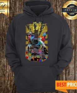 Official Pink Floyd Guitar Signatures Hoodie