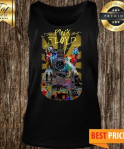 Official Pink Floyd Guitar Signatures Tank Top