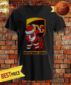 Official Santa United Parcel Service V-neck