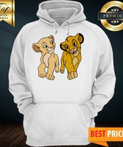 Official Simba And Nala Pour Femmes Hoodie