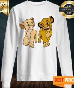 Official Simba And Nala Pour Femmes Sweatshirt