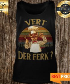 Official Swedish Chef Vert Der Ferk Tank Top