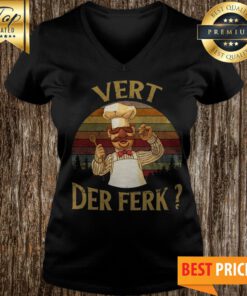 Official Swedish Chef Vert Der Ferk V-neck