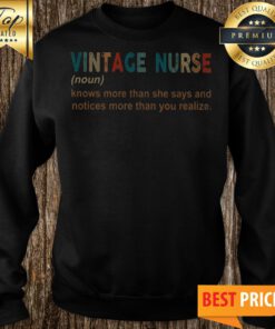 Official Vintage Nurse Sweatshirt