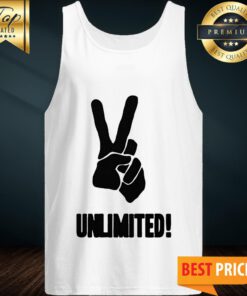 Peace Sign Hand Unlimited Tank Top