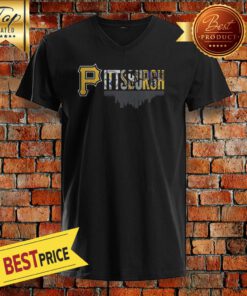 Pittsburgh Pirates Penguins Hockey Club Caribbean V-neck