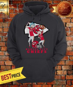 Rick And Morty Kansas City Chiefs Hoodie