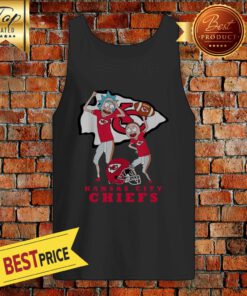 Rick And Morty Kansas City Chiefs Tank Top