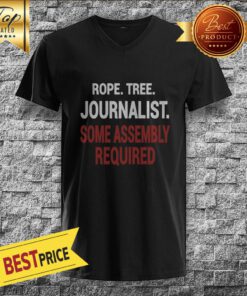 Rope Tree Journalist Some Assembly Required V-neck