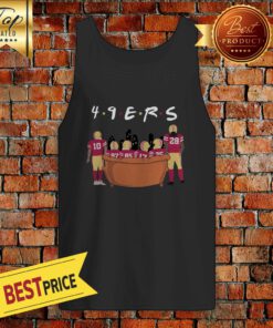San Francisco 49ers Friends TV Show Sitting On The Sofa Tank Top