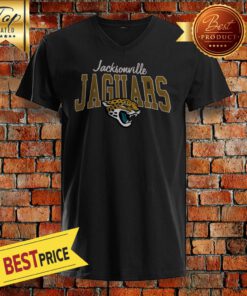 Shew Jacksonville Jaguars Logo v-neck