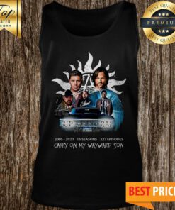 Supernatural Carry On My Wayward Son Tank Top