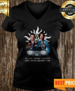 Supernatural Carry On My Wayward Son V-neck