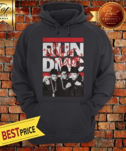 Vintage Black Run DMC King Of Rock Hoodie