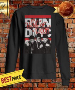 Vintage Black Run DMC King Of Rock Sweatshirt