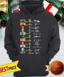 Harry Potter Rubeus Hagrid Hermione Granger Ron Weasley Signatures Hoodie