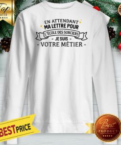 En Attendant Ma Lettre, Je Suis Infirmiere Sweatshirt