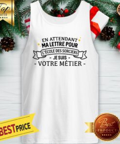 En Attendant Ma Lettre, Je Suis Infirmiere Tank Top