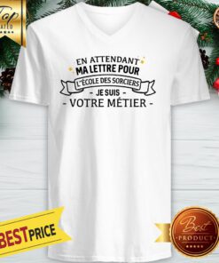 En Attendant Ma Lettre, Je Suis Infirmiere V-neck