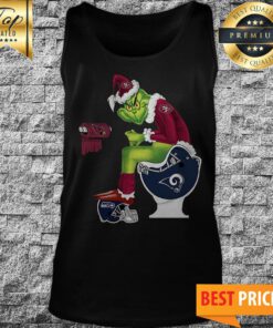 Grinch Santa Dallas Cowboys Toilet Tank Top