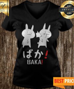 Japanese Otaku Baka Anime V-neck