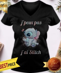 J’peux Pas J’ai Stitch V-neck