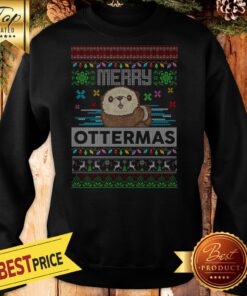 Merry Ottermas Crewneck Ornaments Sweatshirt