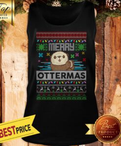 Merry Ottermas Crewneck Ornaments Tank Top