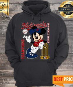 Mickey Nationals Champions 2019 World Series Hoodie