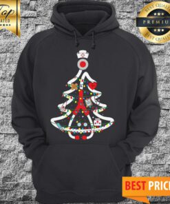 Nurse Tree Christmas Funny Classic Hoodie