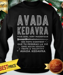 Official Avada Kedavara Sweatshirt