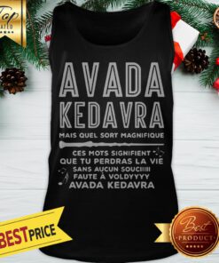 Official Avada Kedavara Tank Top