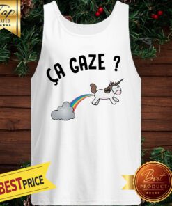 Official Ça gaze Unicorn Tank Top