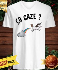 Official Ça gaze Unicorn V-neck