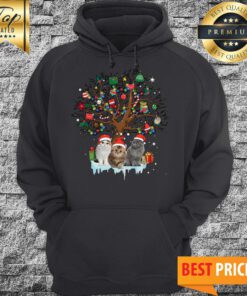 Official Cat Lover Christmas Hoodie