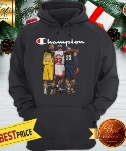 Official Champion Kobe James Jordan Signature Hoodie