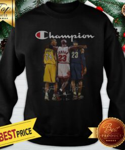 Official Champion Kobe James Jordan Signature Sweatshirt