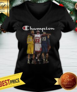 Official Champion Kobe James Jordan Signature V-neck
