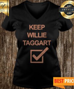 Official Keep Willie Taggart V-neck