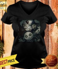 Official Lock Shock And Barrel The Nightmare Before Christmas V-neck