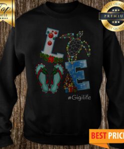 Official Love Turtle #Gigilife Christmas Sweatshirt