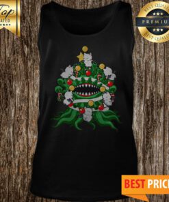 Official Malboros And Cat Christmas Tank Top